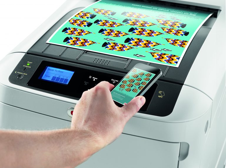 OKI C824 / OKI C834 / OKI C844. Функции беспроводного подключения и печати